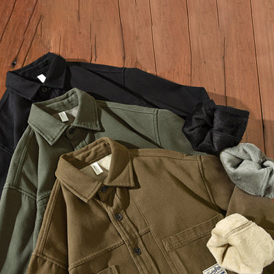 Sameer - Cargo Fleece Overshirt