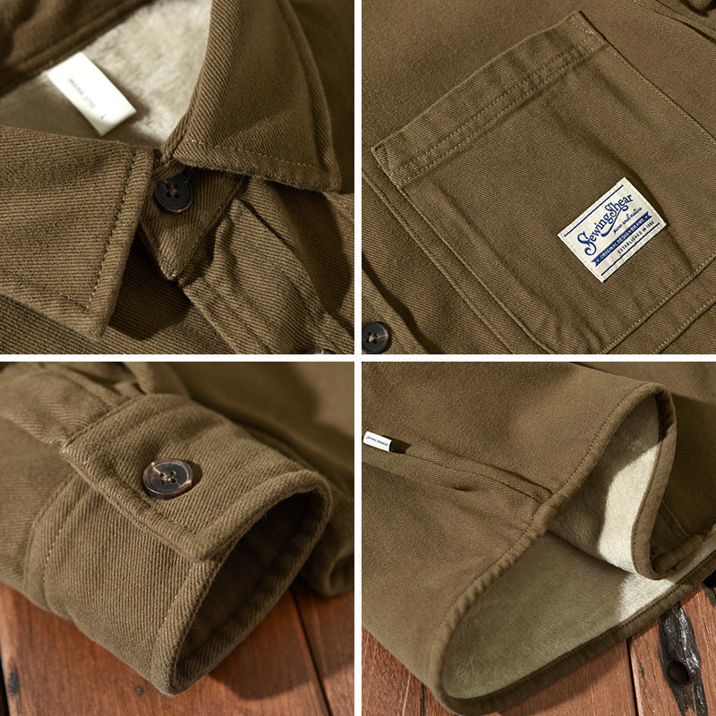 Sameer - Cargo Fleece Overshirt