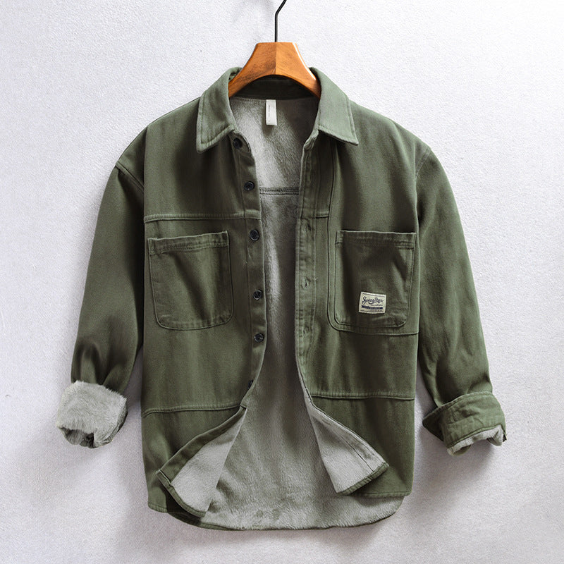 Sameer - Cargo Fleece Overshirt