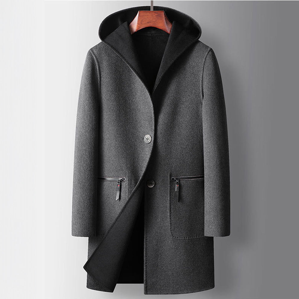Maxwell Reversible Wool Coat