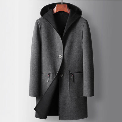 Maxwell Reversible Wool Coat