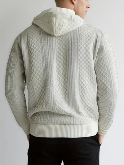 Karah - Long Sleeve Knitted Hoodie