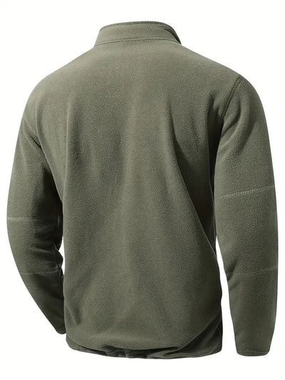 Maurits - Half-Zip Stand Collar Sweatshirt