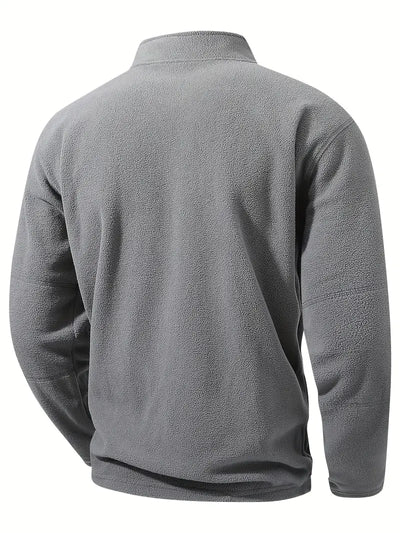 Maurits - Half-Zip Stand Collar Sweatshirt
