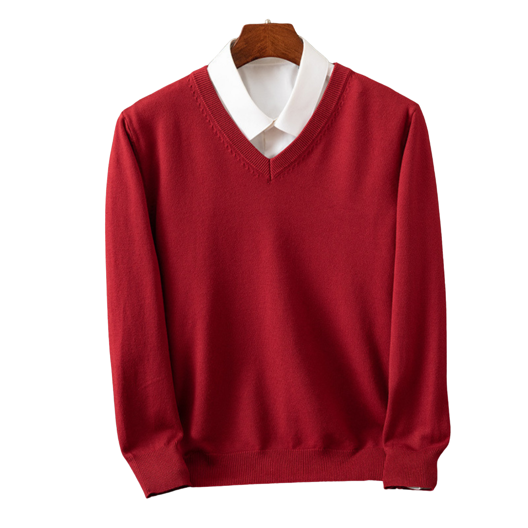 Stokes - Cashmere V-Neck Sweater