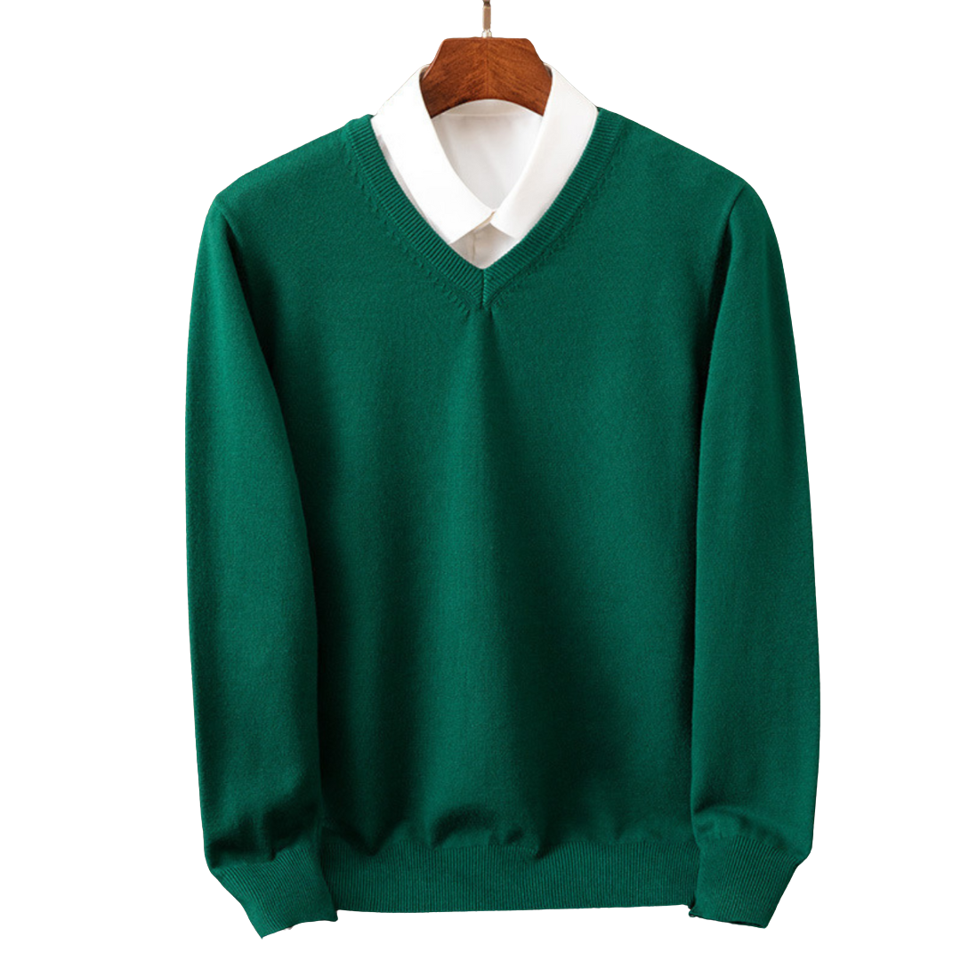 Stokes - Cashmere V-Neck Sweater