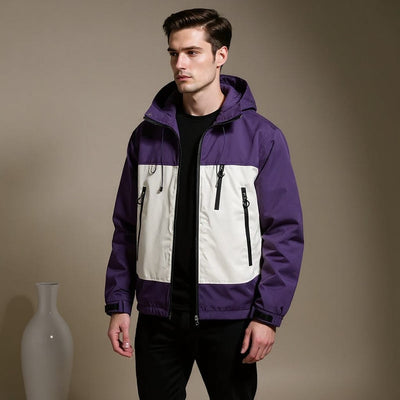 Elias Windbreaker Hoodie Jacket