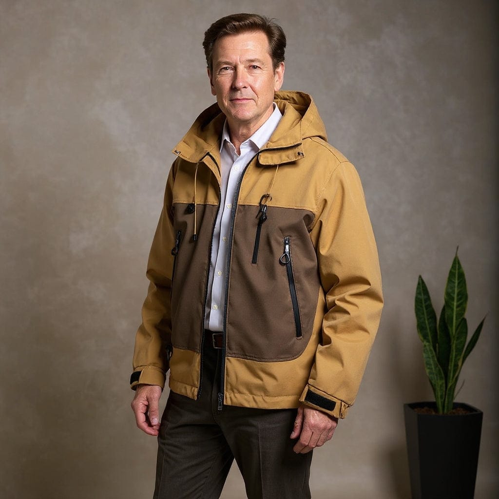 Elias Windbreaker Hoodie Jacket