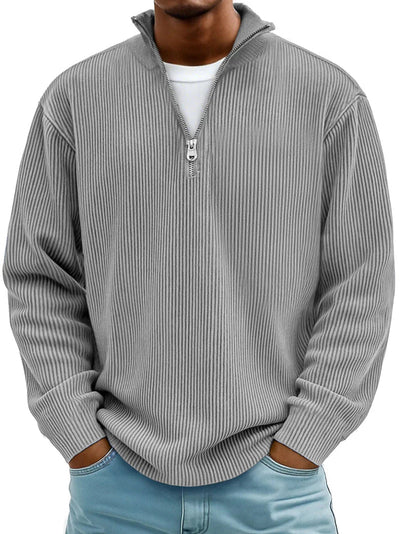 Randal - Long Sleeve Half Zip Sweater