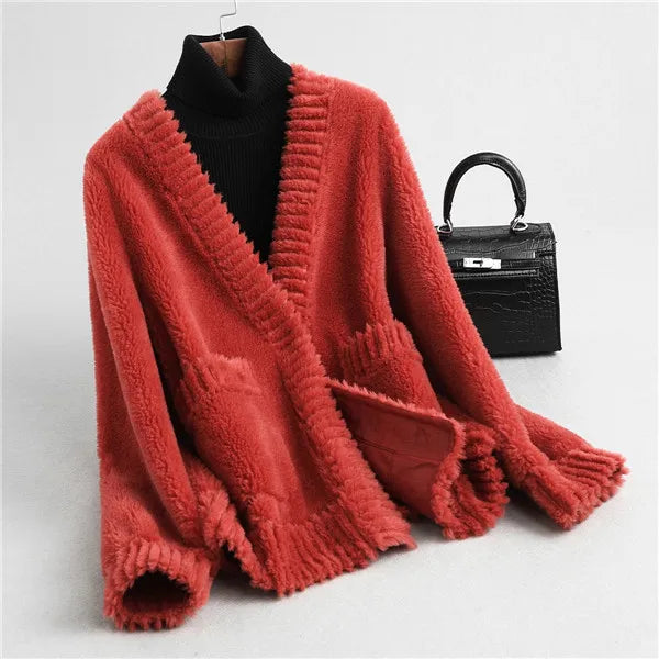 Wynne Alpaca Wool Cardigan