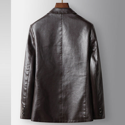 The Executive Leather Blazer