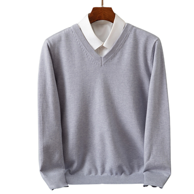 Stokes - Cashmere V-Neck Sweater