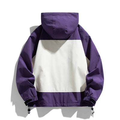 Elias Windbreaker Hoodie Jacket