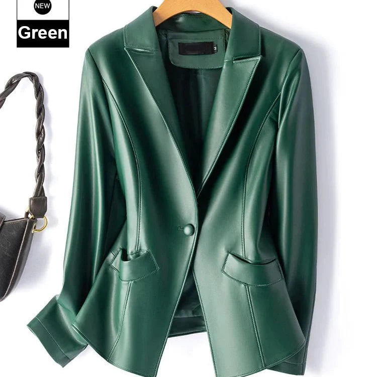 Bella Tailored Leather Jacket