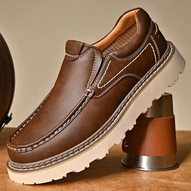 Osric Leather Loafers