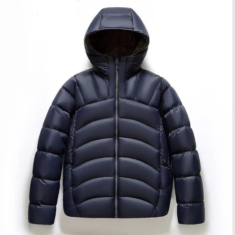 Nordic White Down Puffer Jacket