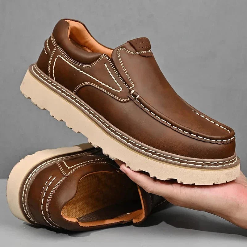 Osric Leather Loafers
