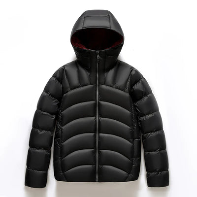 Nordic White Down Puffer Jacket