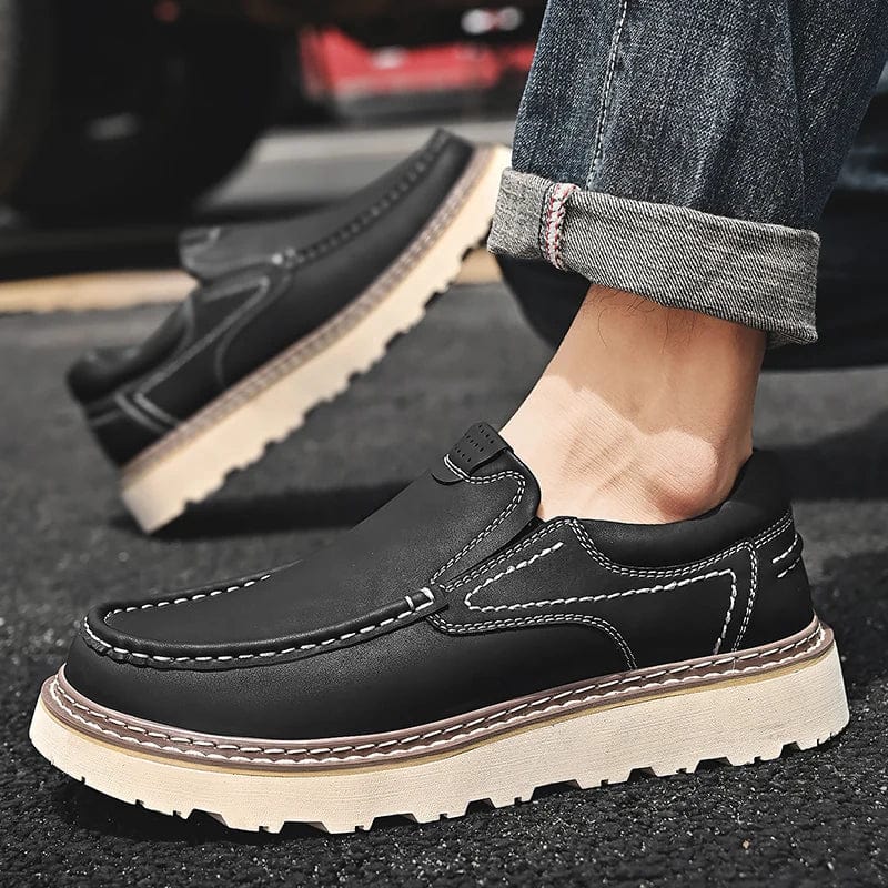 Osric Leather Loafers