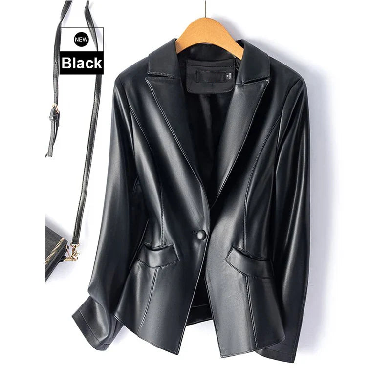 Bella Tailored Leather Jacket