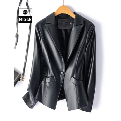 Bella Tailored Leather Jacket