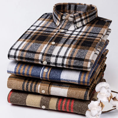 Woodsman Plaid Cotton Shirt