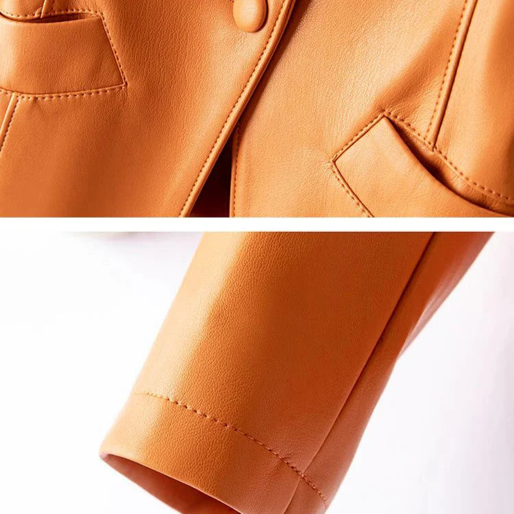 Bella Tailored Leather Jacket