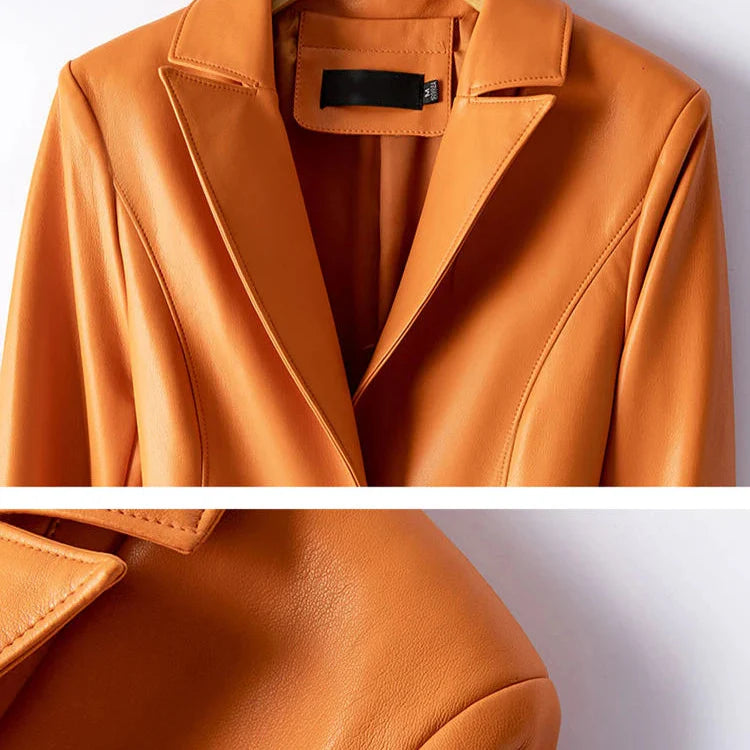 Bella Tailored Leather Jacket