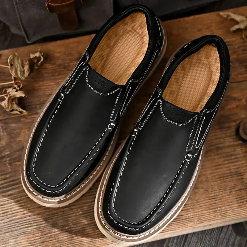 Osric Leather Loafers