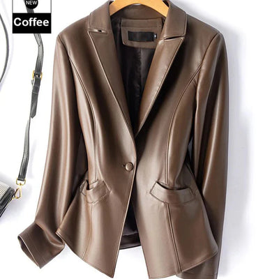 Bella Tailored Leather Jacket