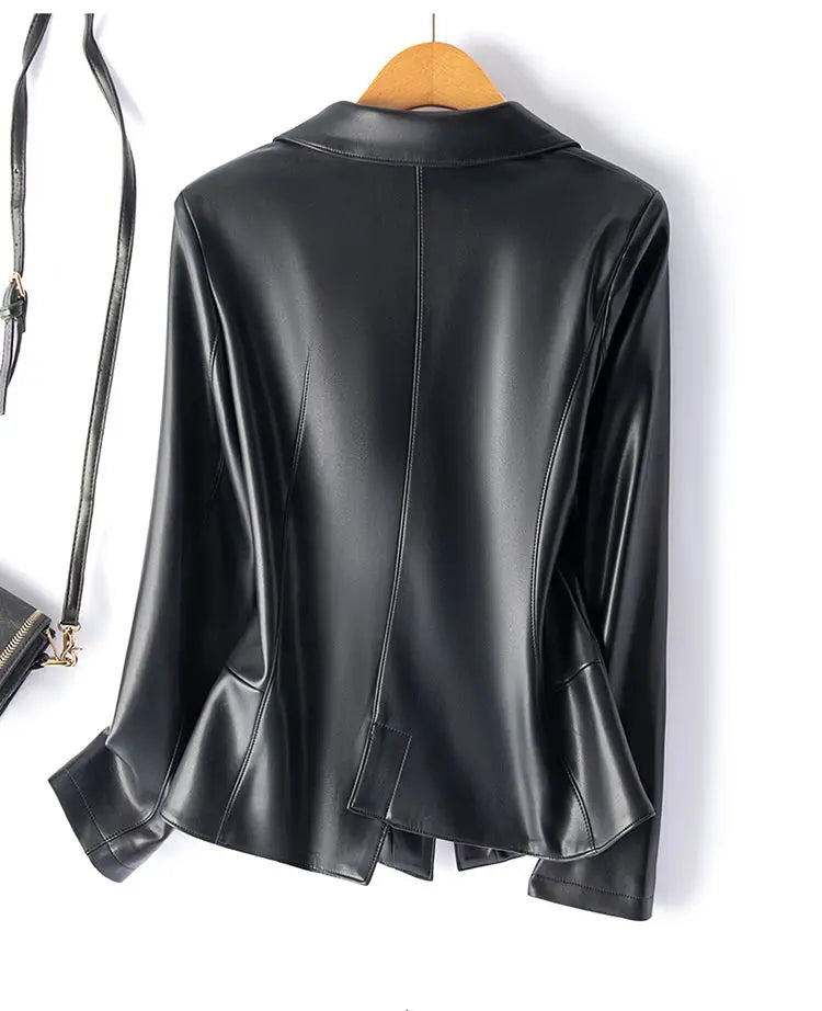 Bella Tailored Leather Jacket