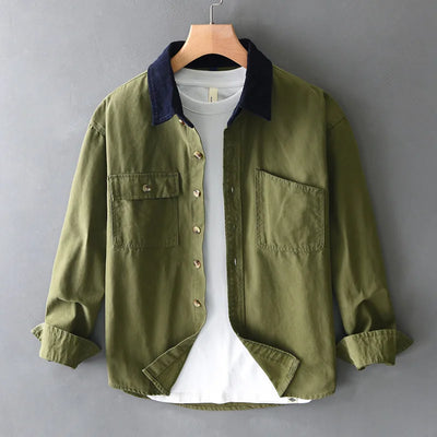 Henry Heavyweight Cotton Shirt