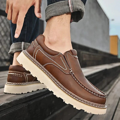 Osric Leather Loafers