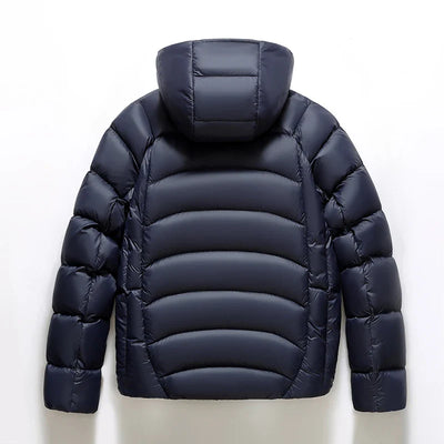 Nordic White Down Puffer Jacket