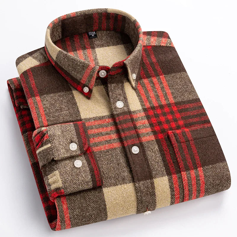 Woodsman Plaid Cotton Shirt