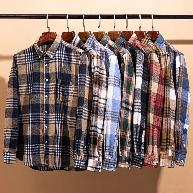 Woodsman Plaid Cotton Shirt