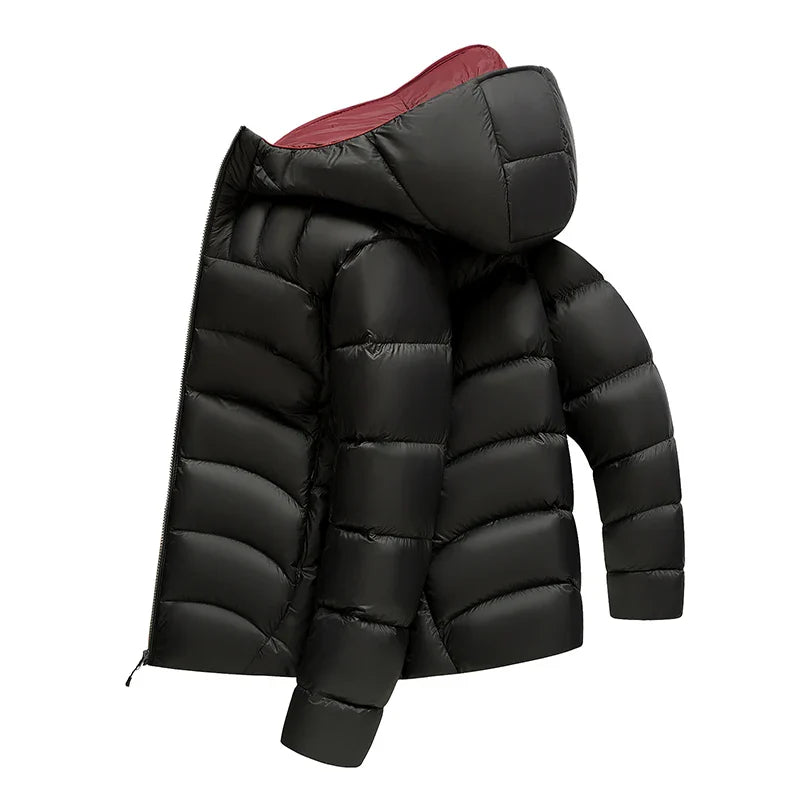 Nordic White Down Puffer Jacket