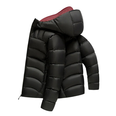 Nordic White Down Puffer Jacket