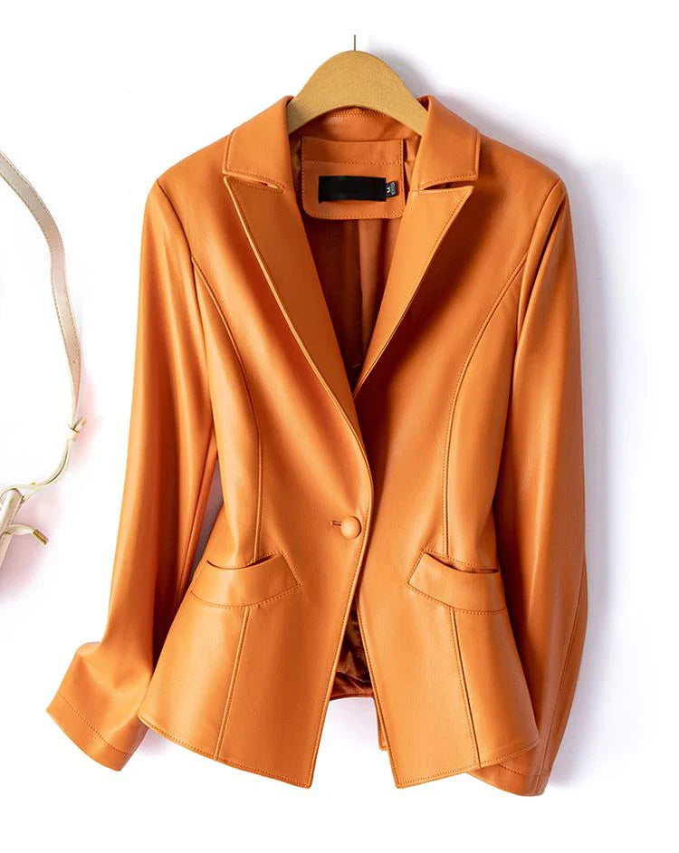 Bella Tailored Leather Jacket