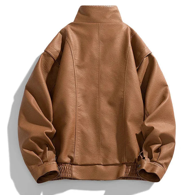 Calvin Leather Field Jacket