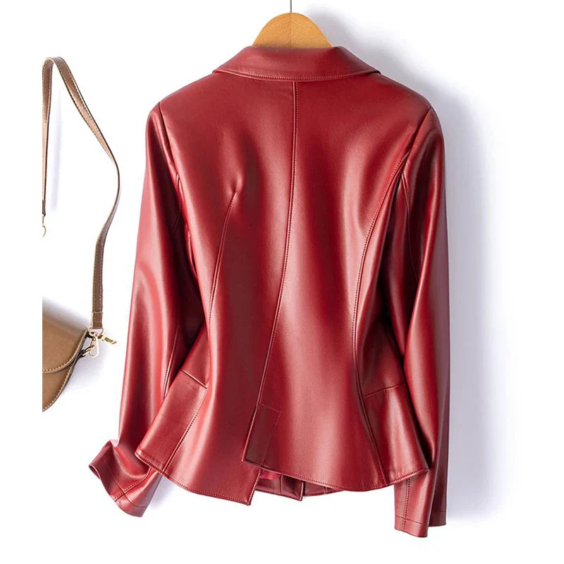 Bella Tailored Leather Jacket