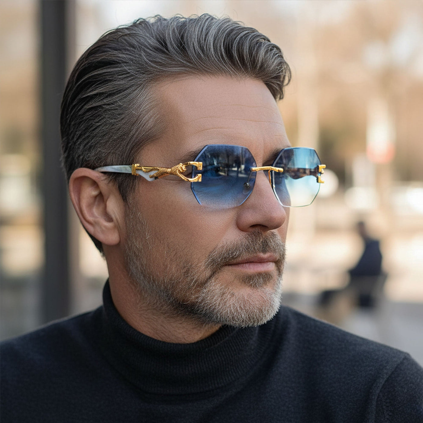 Medici Rimless Sunglasses