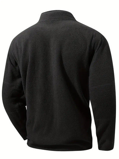 Maurits - Half-Zip Stand Collar Sweatshirt