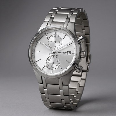 Berny Chronograph Watch, 39mm
