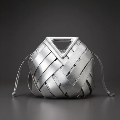 Victoria Handwoven Mini Bucket Bag