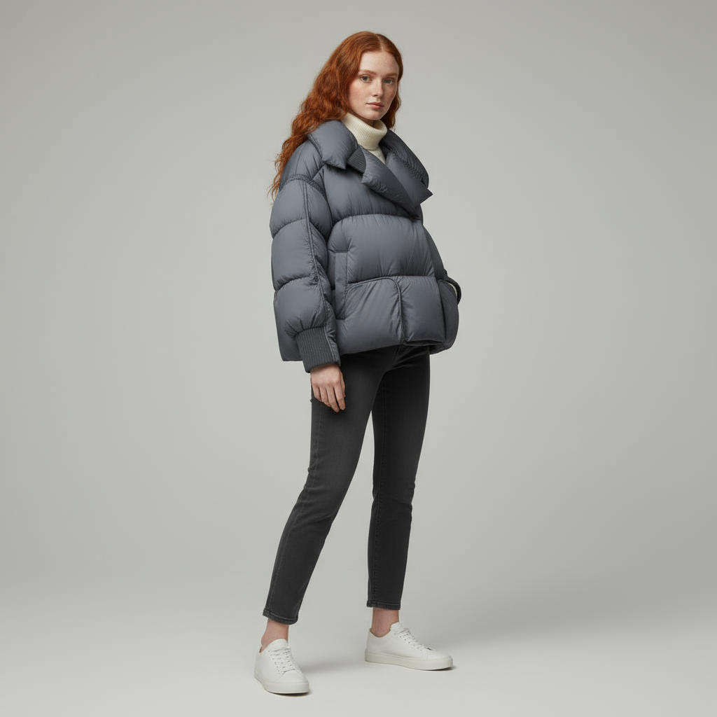 Canella Cropped Puffer Jacket