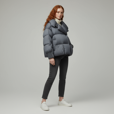 Canella Cropped Puffer Jacket