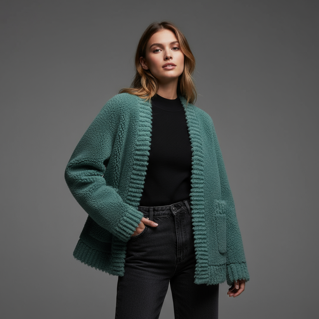 Wynne Alpaca Wool Cardigan