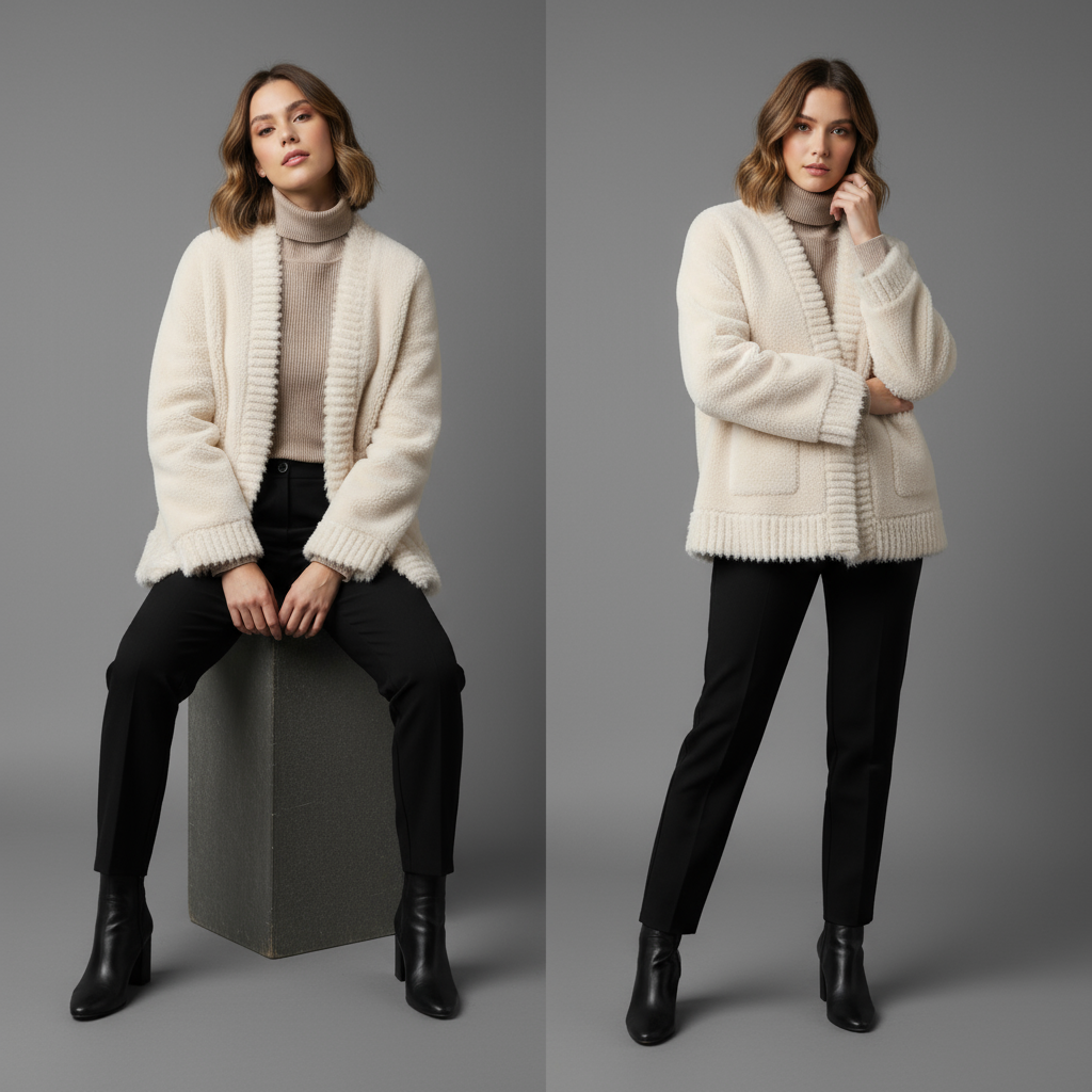 Wynne Alpaca Wool Cardigan