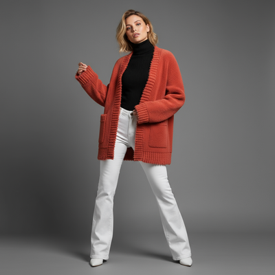 Wynne Alpaca Wool Cardigan